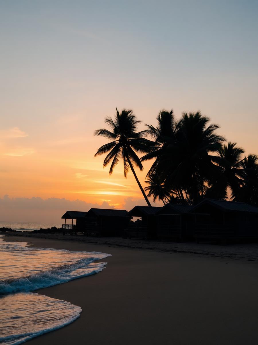 Palolem beach in Goa
